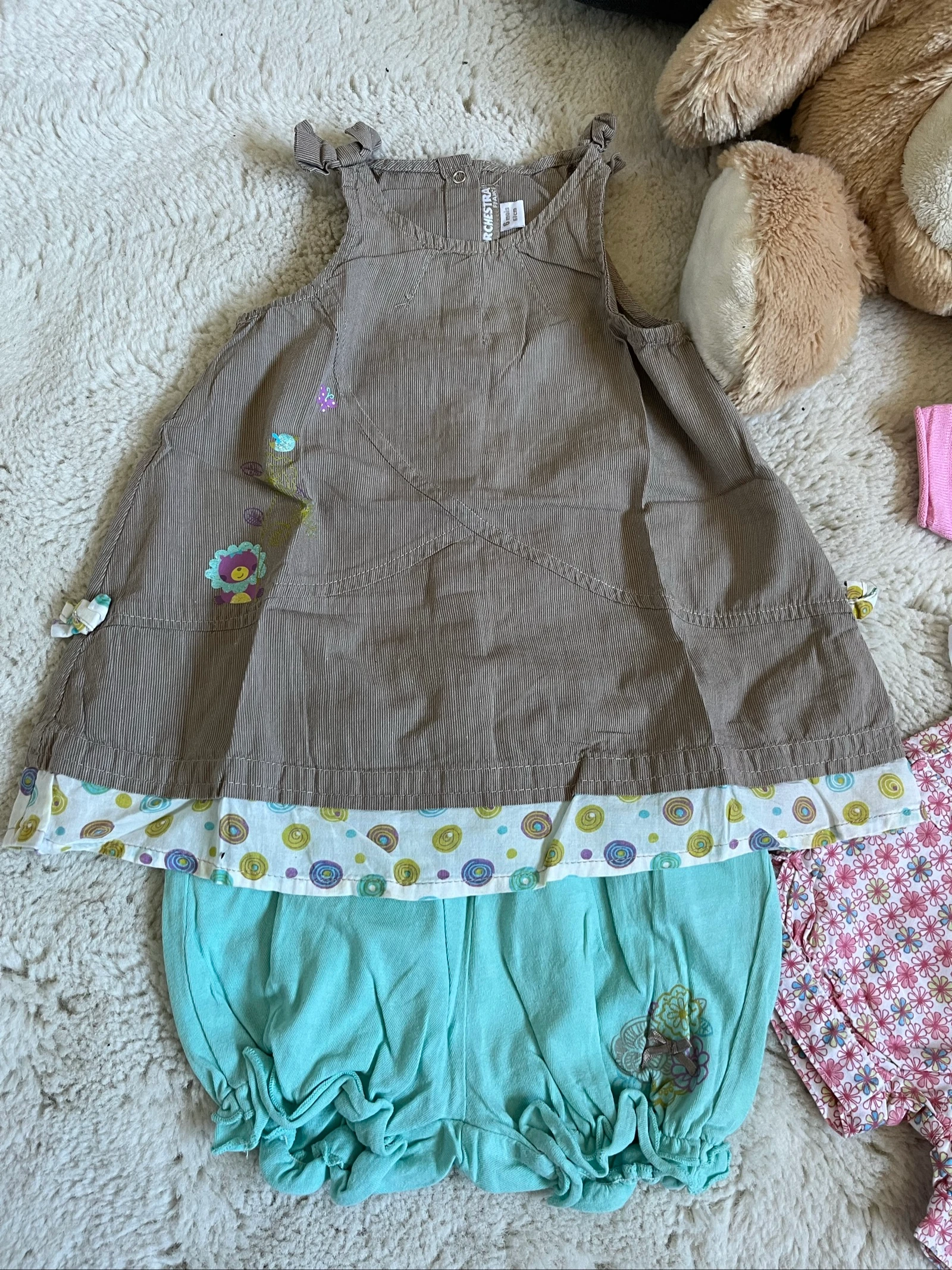 Lot ensembles bébé fille 6 mois – photo 2